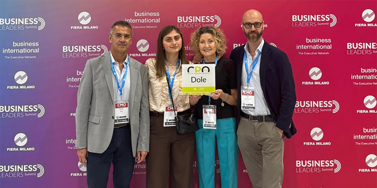 Dole premiata ai CPO Awards 2025 con il “Plátano de Canarias IGP”